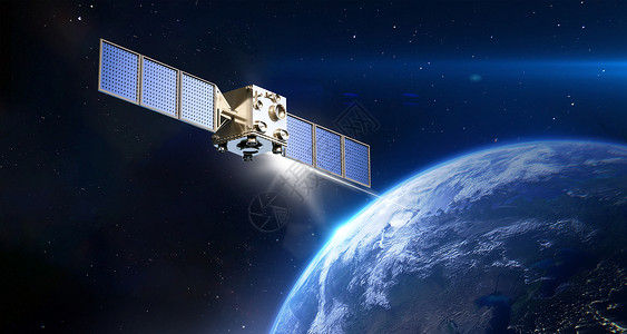 卫星科技背景图片