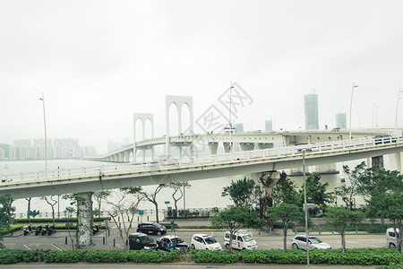 澳门嘉乐庇总督大桥背景