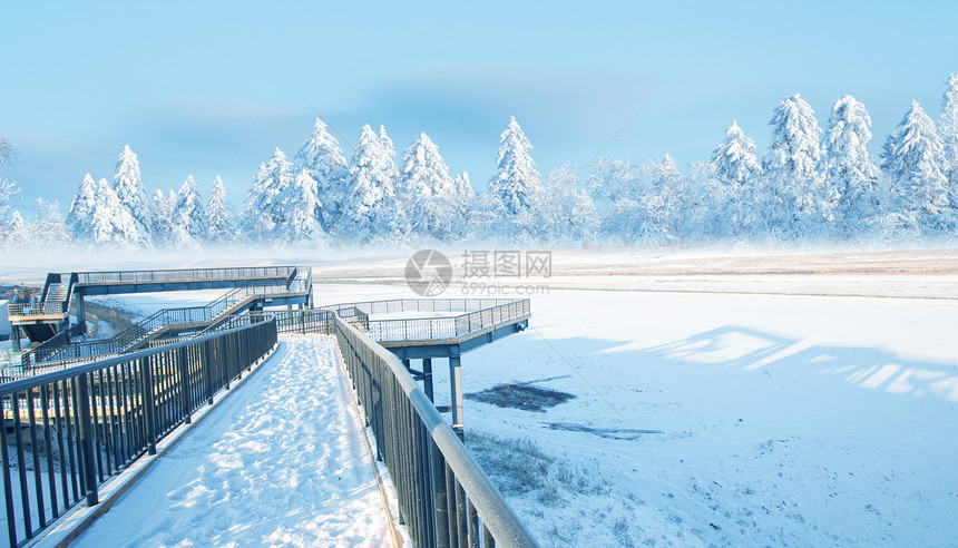黑龙江雪景图片