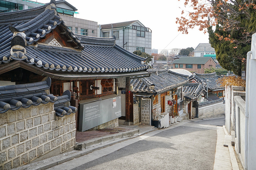 韩国韩屋建筑图片