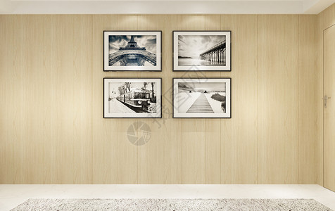 现代简洁风家居陈列室内设计效果图背景图片