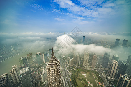 上海环球观光厅高清图片