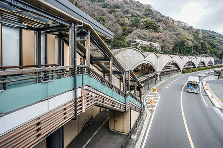 日本箱根风貌背景图片