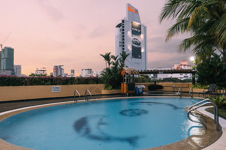 豪华酒店泳池图片