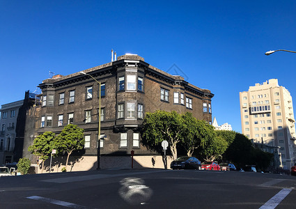 弗朗西斯旧金山街景背景