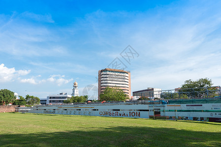 马来西亚槟城乔治古城背景图片