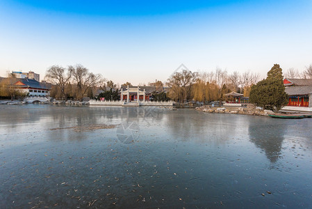 北京大观园风光图片