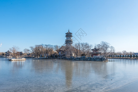 还珠格格北京北普陀影视基地风光背景