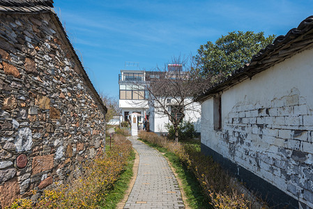 浙江新农村风光背景图片