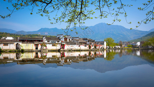 小黄山宏村背景