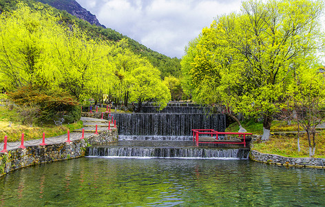 玉水寨景点丽江玉水寨景区背景