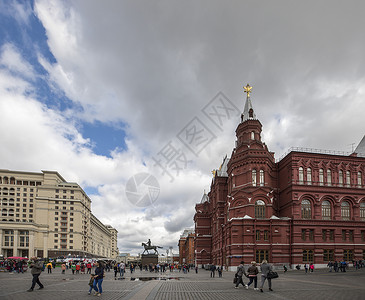 莫斯科广场背景图片