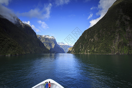 新西兰米佛峡湾高清图片