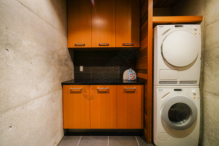 欧式装修风格洗衣房高清图片