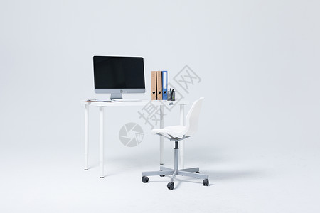 办公桌和办公椅办公环境背景图片