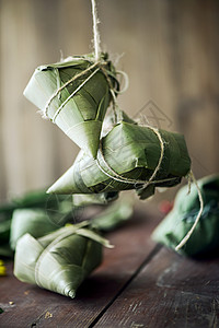 端午粽子绿色自然包高清图片
