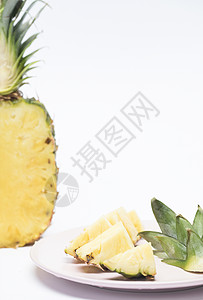 水果菠萝静物图片