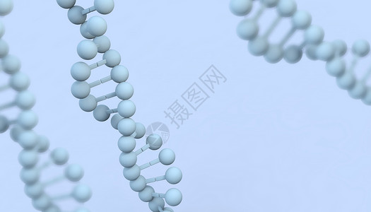 DNA基因链条背景图片