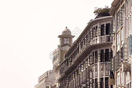 欧式建筑钟楼高清图片