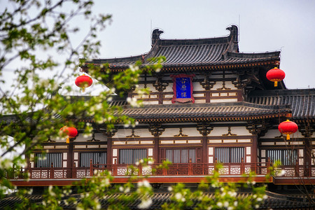 青龙寺建筑青龙寺高清图片