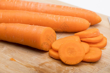 营养丰富的胡萝卜高清图片