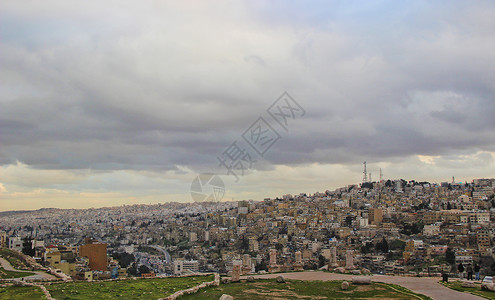约旦首都安曼高清图片