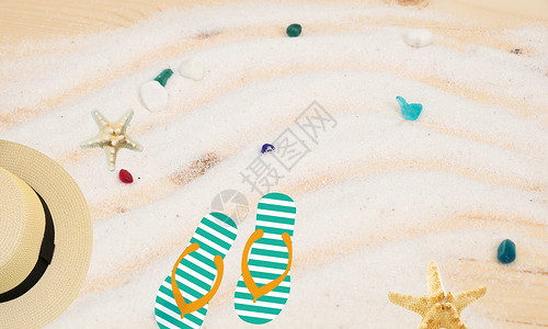 凉拌海螺沙滩旅行设计图片