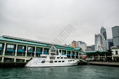 香港天星小轮码头背景图片