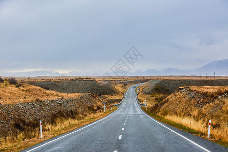 新西兰路背景图片