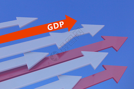 市场政策gdp增长设计图片