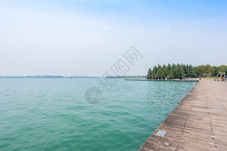 苏州三日游苏州独墅湖春季风光背景