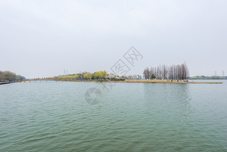 苏州东沙湖公园背景图片