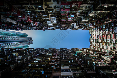 鱼洞长江大桥香港鲗鱼涌背景