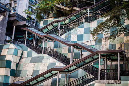香港特写楼梯高清图片
