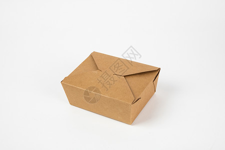 纸饭盒环保饭盒背景