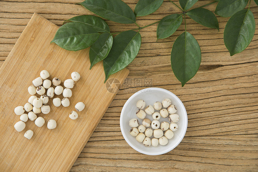 食材里的莲子图片