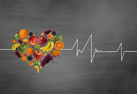 心水果健康饮食设计图片