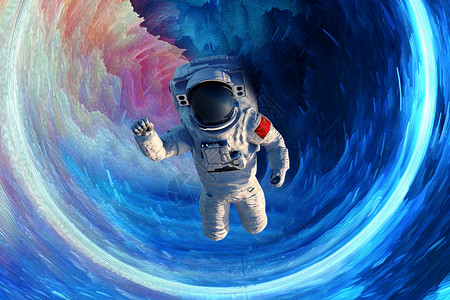 遨游太空的宇航员遨游太空设计图片