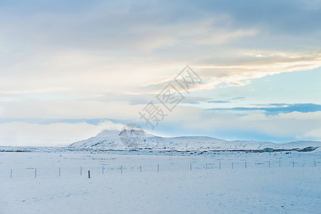 北欧冰岛蒂芙尼蓝素材高清图片