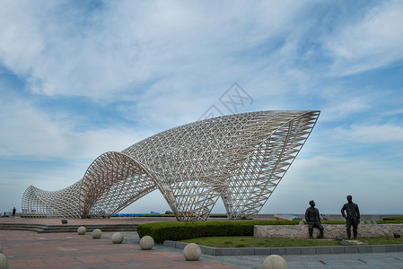 滴水湖建筑滴水湖建筑高清图片