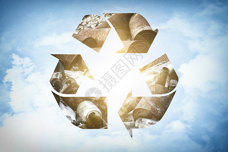 环保回收标志垃圾回收设计图片