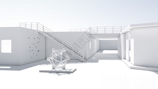 楼梯护栏空间建筑设计图片