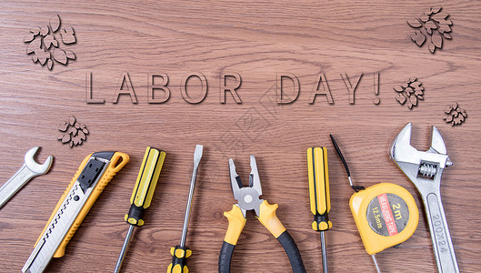 种类海报labor day设计图片