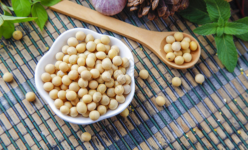 黄豆农作物五谷杂粮宣传高清图片