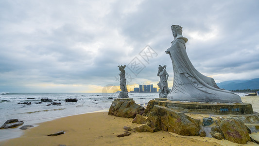 海南日月湾风光旅游高清图片素材