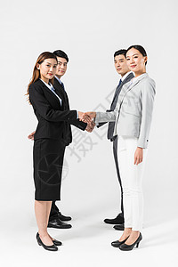 商务团队握手图片