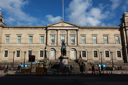 都柏林市政厅背景图片