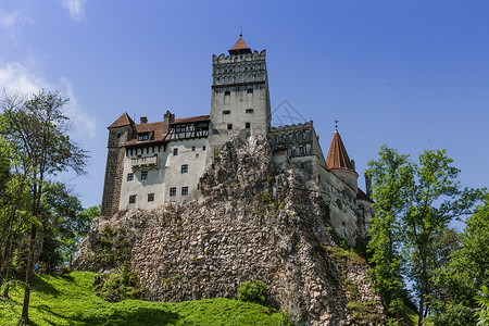 斯布朗罗马尼亚吸血鬼城堡背景