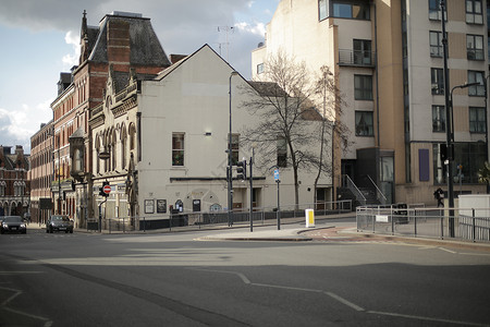 英国利兹街景费利兹高清图片