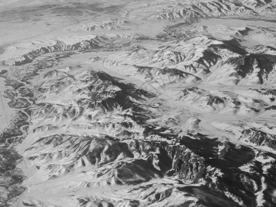 飞机俯视冰山背景图片